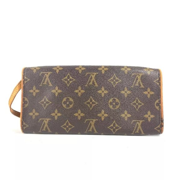LOUIS VUITTON M51852 Monogram Pochette Twin GM Pochette 2WAY Clutch Shoulder Bag - Picture 3 of 15
